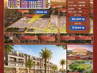 Bán biệt thự vinhomes wonder city, 16,5 tỷ, 96m2, đan phượng, hà nội