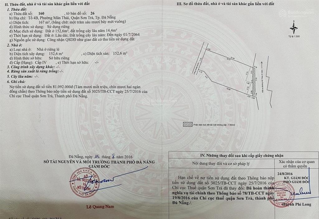 Đất kiệt ô tô đường hồ thấu (sát biển)