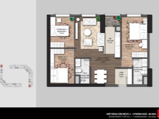 Giảm sâu 400tr căn góc 86m2 3n2wc full nội thất tầng trung view nội khu giá 8,x tỉ cực tốt săn sổ