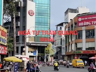 Khu vip trần quang khải quận 1, cách mt vài bước hxh 6m, sát chợ tân định, 54m 4x13m 3 tầng 11,6 tỷ