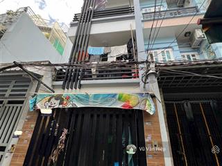 Nhà 4 lầu 5pn 3wc dt 3x17.5 btct hẻm 1051 hậu giang, quận 6 bán 5.6 tỷ(tl)