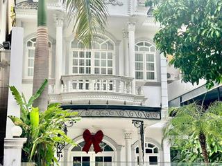 Giảm 10 tỷ bán biệt thự mt trương định, p. 6, q. 3  8,6x39m  biệt thự hầm 3 tầng  giá 85 tỷ