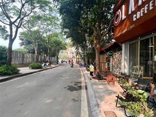 Bán đất mặt phố trịnh công sơn  tây hồ, view 2 hồ vị trí vàng khó tìm, 120m2, 1 mặt phố, 1 mặt ngõ