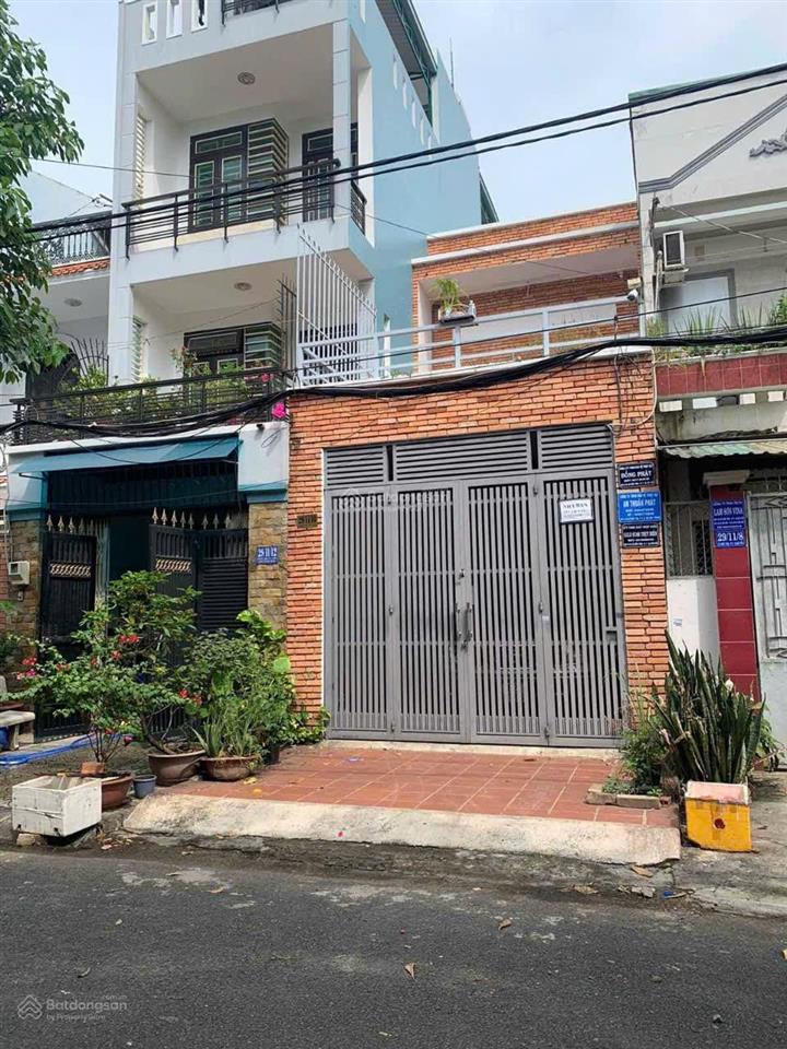 Bán nhà 1/ hẻm xe tải 8m thông lê đức thọ, p.7  5m x 18m, 4 tấm  giá bán 13.5 tỷ tl