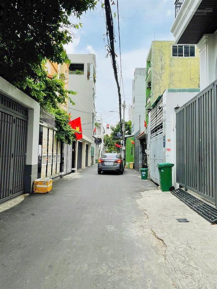 Bán nhà 1/ hẻm xe hơi trần bá giao, p.5  5m x 20m, 4 tấm, đct 20 tr/ tháng  giá 9.9 tỷ tl