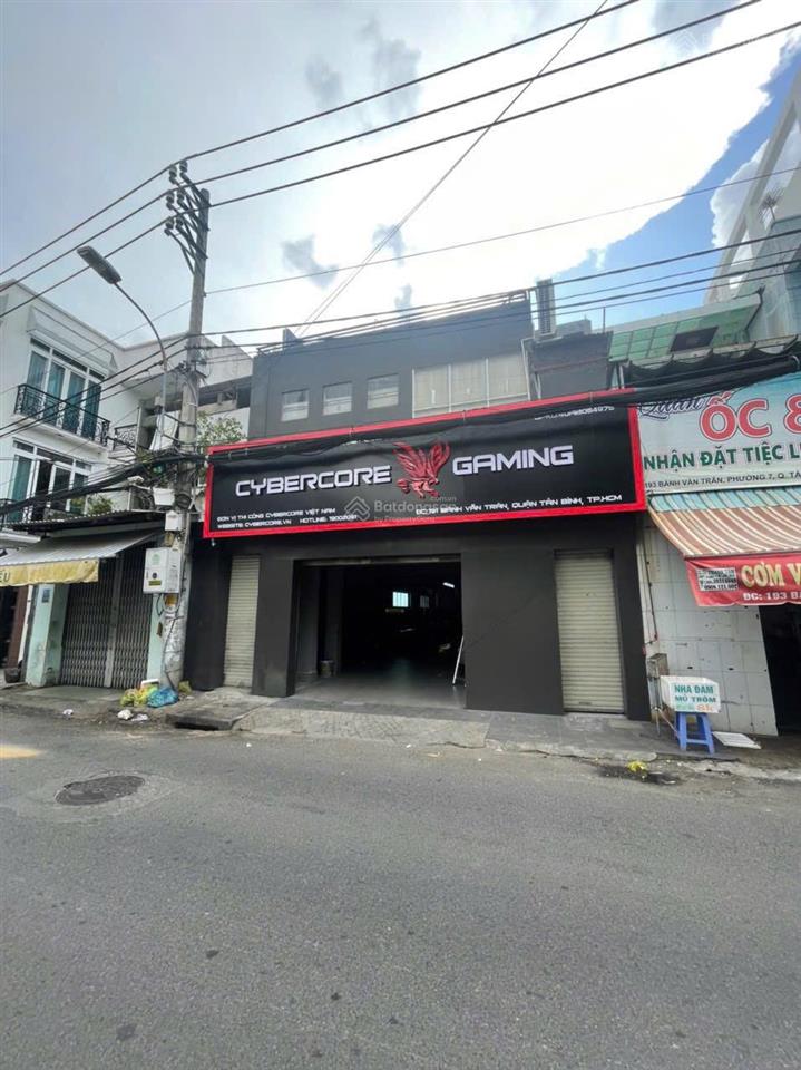 Diện tích rất đẹp 8,5x17m. cn 112m2. mặt tiền 191 bành văn trân  4 tầng  giá 32 tỷ tl