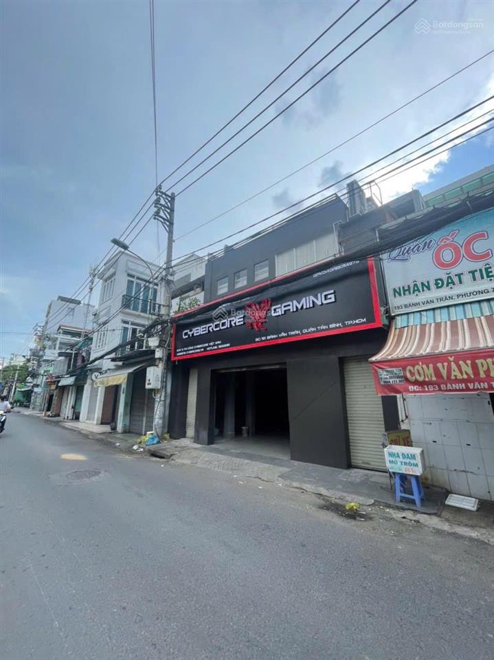 Diện tích rất đẹp 8,5x17m. cn 112m2. mặt tiền 191 bành văn trân  4 tầng  giá 32 tỷ tl