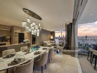 Sáng trần  bán căn 4 phòng ngủ the opusk  metropole thủ thiêm dt 214m2 view sông. giá bán 68 tỷ