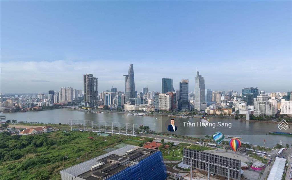 Bán căn 2 phòng ngủ tầng cao  the opusk residence dt 117m2 view sông bitexco quận 1. giá 46 tỷ