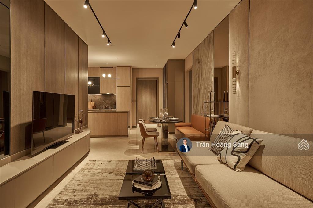 Bán căn 2 phòng ngủ tầng cao  the opusk residence dt 117m2 view sông bitexco quận 1. giá 46 tỷ