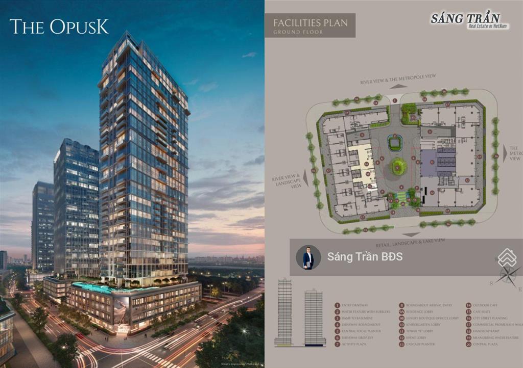 Sáng trần  tư vấn booking shophouse the opusk  giai đoạn cuối metropole thủ thiêm