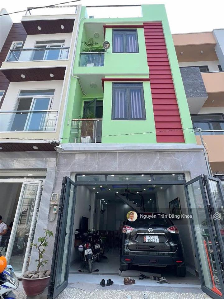 Bán nhà 4 tầng hẻm võ văn hát p. long trường gần khu công nghệ cao