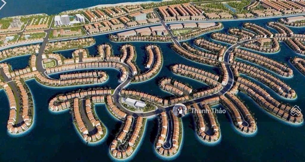 Bán căn biệt thự song lập trục vn64 khu mở thích hợp kinh doanh có bãi biển sau nhà ở được đầu tư