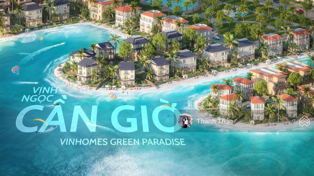 Vinhomes cần giờ bán nhanh căn biệt thự vn92 mặt biển 234m2 giá 21 tỷ hướng nam nhìn 108 tầng