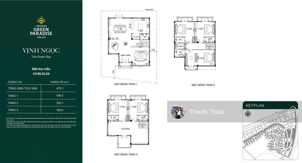 Bán căn bt song lập giá chỉ có 26 tỷ 272m2, view tòa tháp 108 tầng, mặt trước công viên sau biển