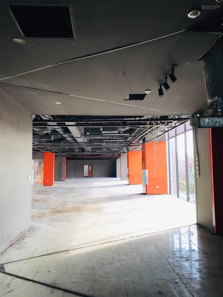 Cho thuê 1000m2 tại tầng 3 tttm quang trung hà đông