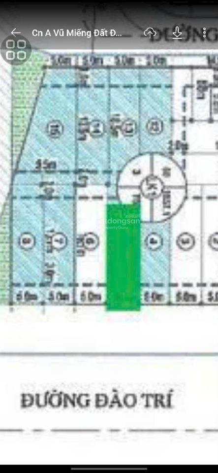 Đất mặt tiền đường đào trí quận 7. 5*19 hơn 7 tỷ.