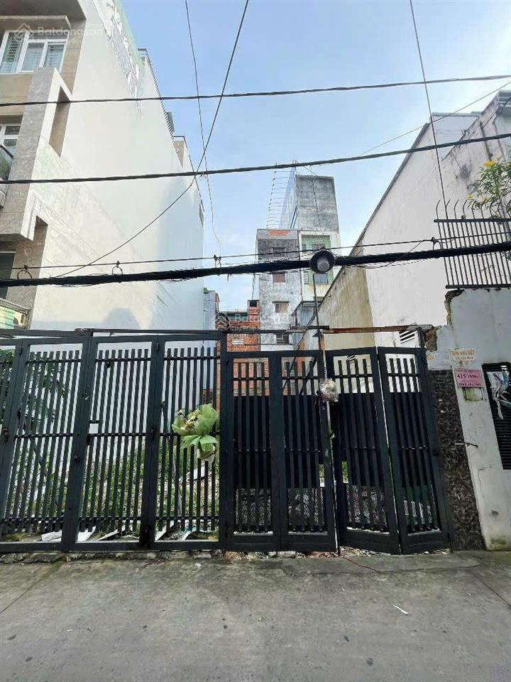 Bán đất hẻm thông xe hơi xvnt, p15, bình thạnh. dt 8,5 x 20m, cn 176m2. giá 22 tỷ