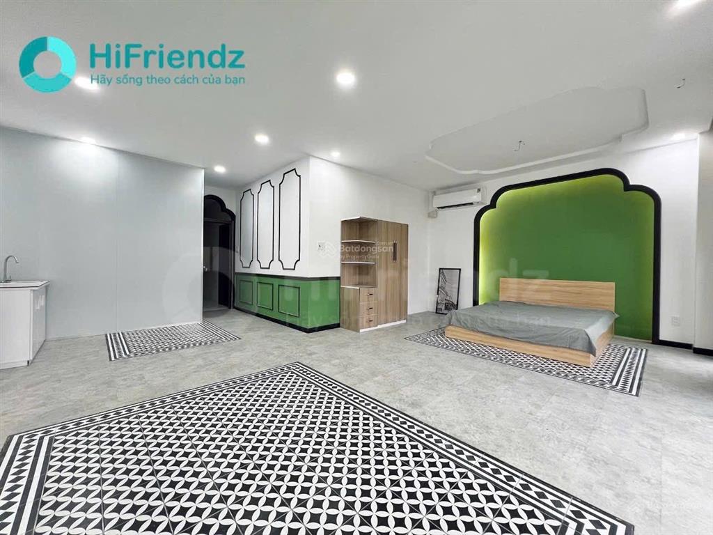 Cho thuê phòng ban công rộng full nội thất máy giặt riêng