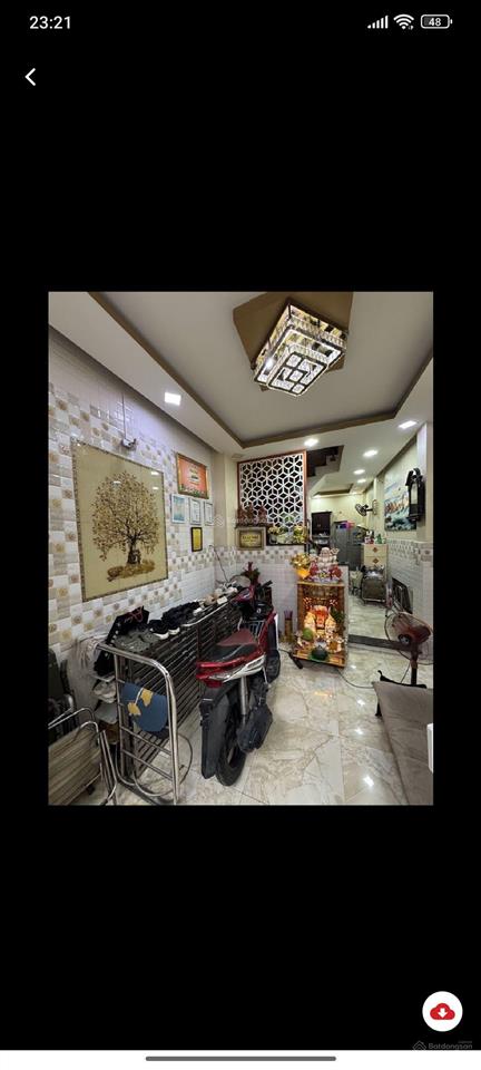 Nhà 4 tầng ngay cư xá phú lâm a, quận 6 cạnh chợ phú định 34m2 chỉ 4,39 tỷ