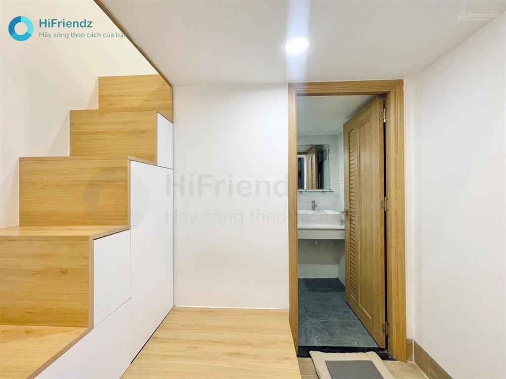 Duplex tone gỗ siêu xink  dạng mini malism  siêu tối giản  nội thất cao cấp  được nuôi pet