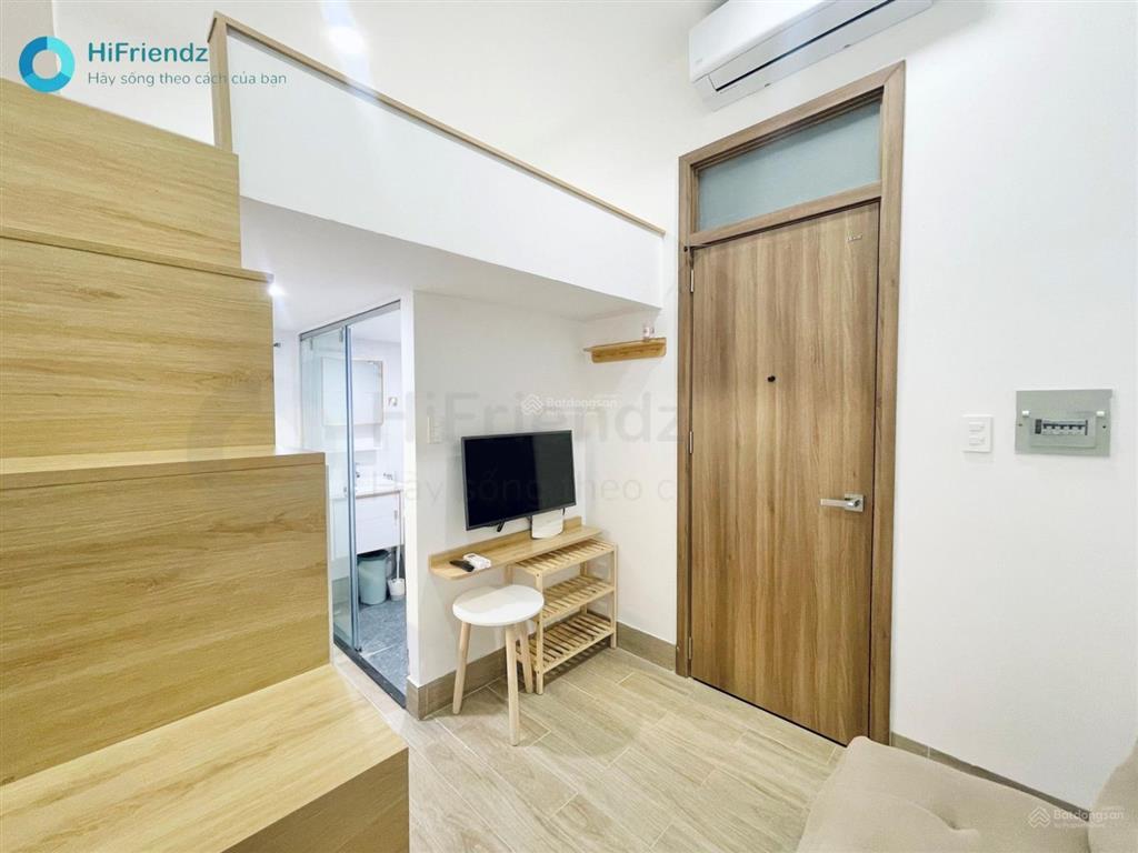 Duplex tone gỗ siêu xink  dạng mini malism  siêu tối giản  nội thất cao cấp  được nuôi pet