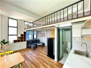 Duplex cửa sổ lớn  siêu rộng  tone gỗ siêu đẹp  ngay đh uef, hồng bàng  ko giới hạn người ở