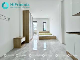 Cho thuê studio ban công  nội thất mới 100%  có nhiều dạng phòng  vị trí ngay chợ bà chiểu