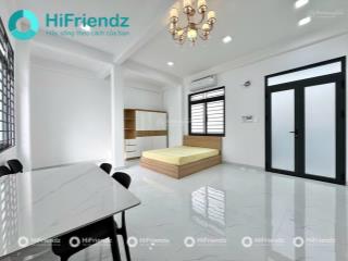 Siêu phẩm studio cực rộng 60m2  nhà mới 100%  có sân đậu ô tô  có thể thiết kế dạng 1pn tuỳ thít
