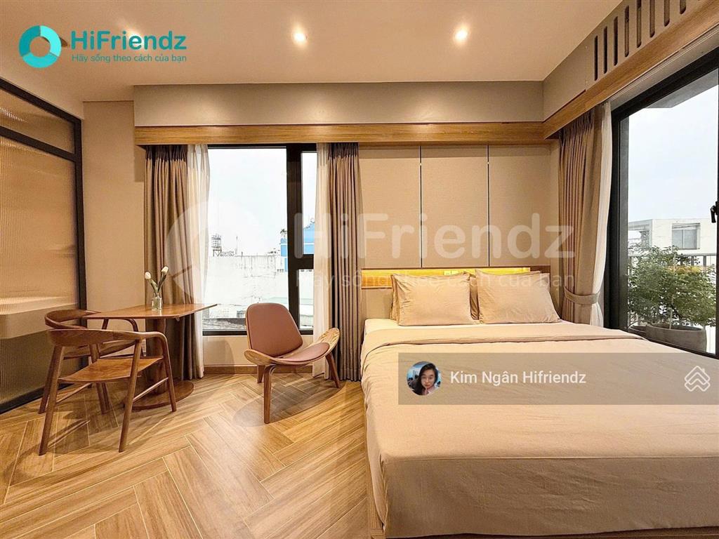 Studio ban công  tone vibe nội thất siêu luxury  ngay sát q1, thảo cầm viên