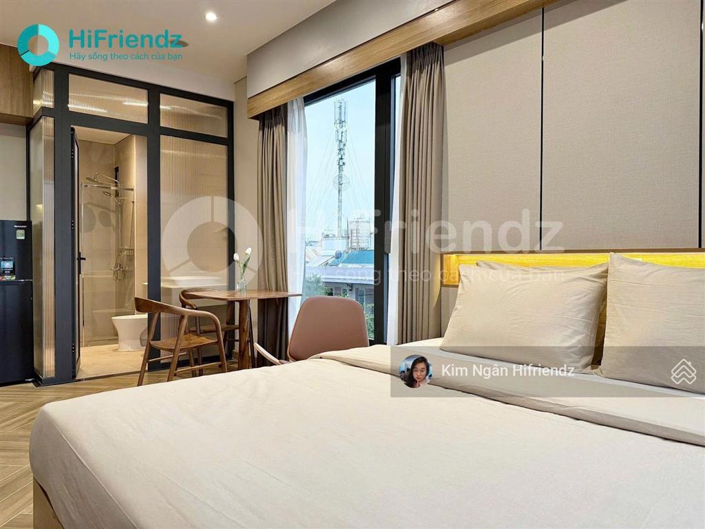 Studio ban công  tone vibe nội thất siêu luxury  ngay sát q1, thảo cầm viên