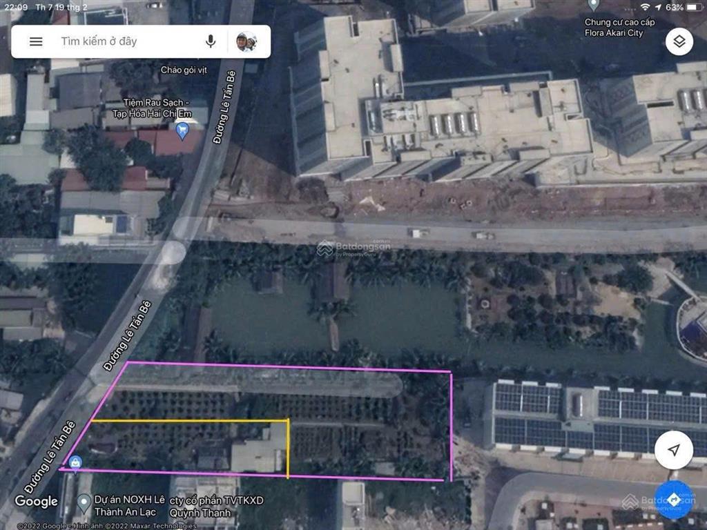 Bán lô đất gần 2.000m2 đường kinh dương vương, bình tân  24.2 x 80m, giá 56 tỷ tl mạnh