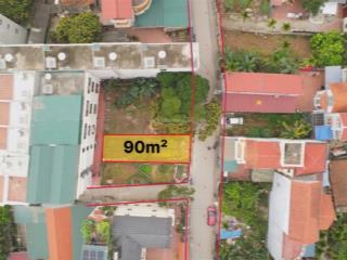 Lô đất hiếm phố an thắng  biên giang  hđ  hn với dt 89,7m2. đường thông ôtô trục kinh doanh