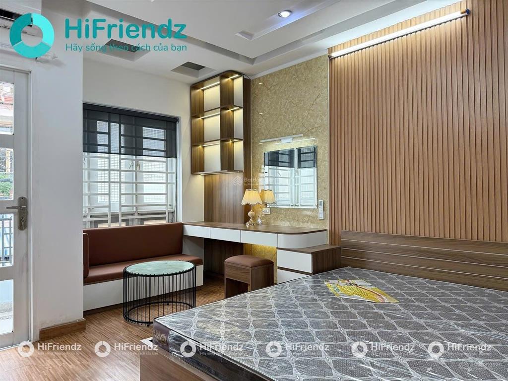 Nhà mới hoàn công cho thuê 1 phòng ngủ bancol full nt cao cấp ngay chợ bà chiểu trung tâm bt