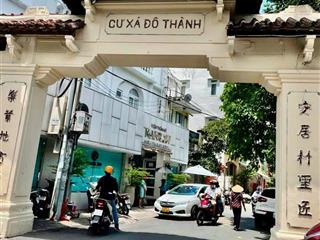 Bán nhà 4 tầng ngay trung tâm quận 3, khu cư xá đô thành, giá bán 9 tỷ tl