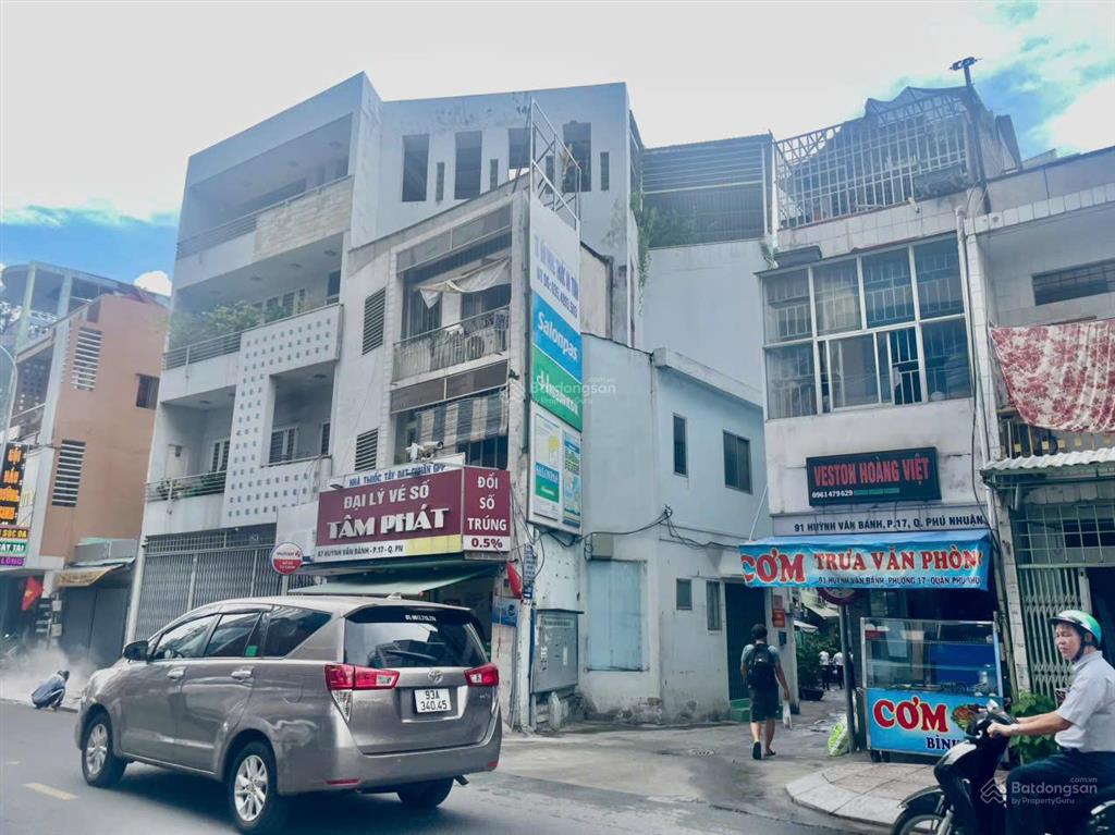 Bán nhà phú nhuận, góc 2 mặt tiền đường nguyễn văn trỗi  huỳnh văn bánh, 108m2, giá 27 tỷ tl