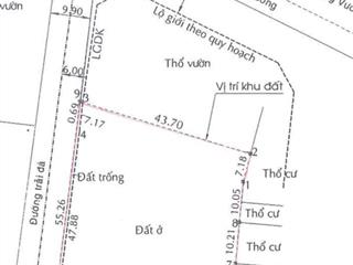 Bán 2.113m2 đất thổ đường trần văn giàu, h. bình chánh, giá bán 35 tỷ
