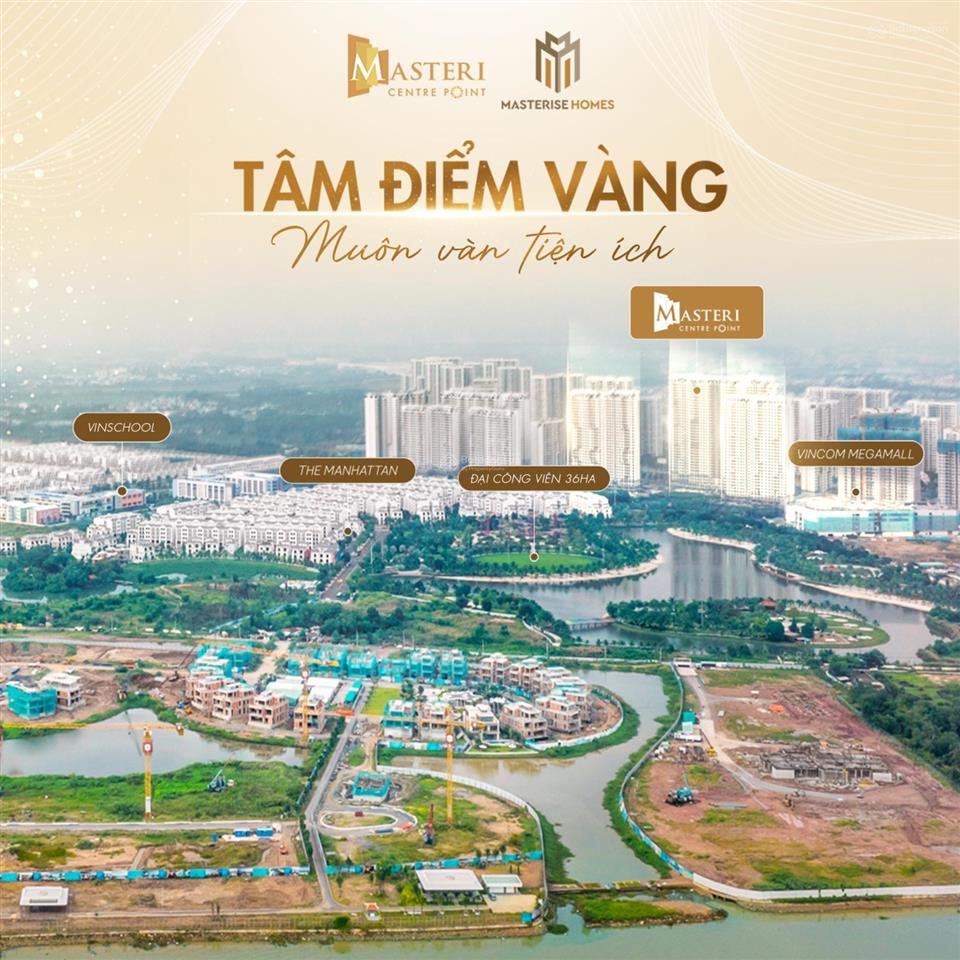 2pn góc  74m2  hồ bơi  4,190 tỷ  masteri centre point