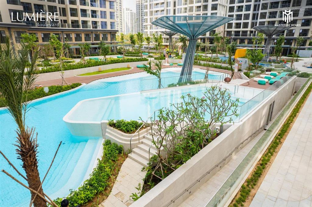 Căn 2pn tháp a, view hồ bơi căn góc  giá chỉ 4,500 tỷ  lumiere boulevard nhận nhà ở ngay
