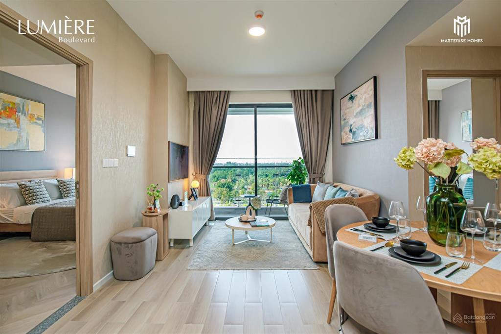 View sông  landmark 81  căn 3pn lumiere boulevard, chỉ 7,486 tỷ bao hết  tháp d tầng cao