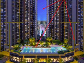 3pn, tầng cao  11 tỷ 798 triệu all in, view về hồ bơi, siêu thoáng và tốt nhất masteri park place