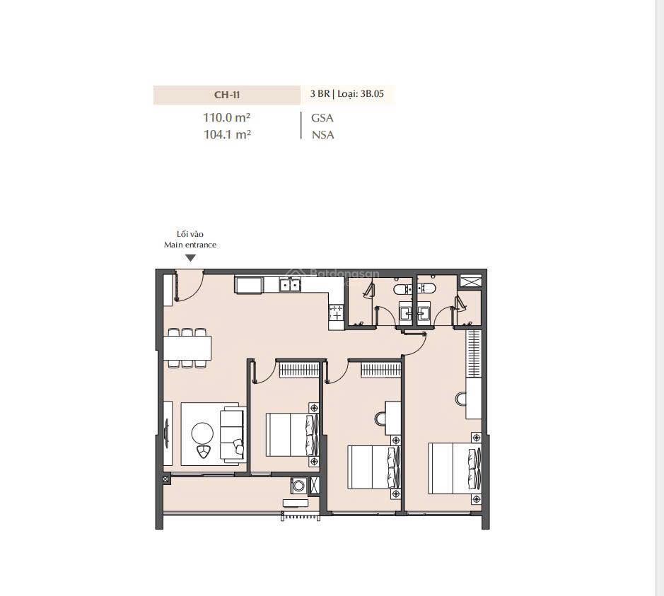 1pn rẻ nhất  5 tỷ 774 all in, tầng trung, view hồ bơi, giá tốt nhất masteri park place quận 2