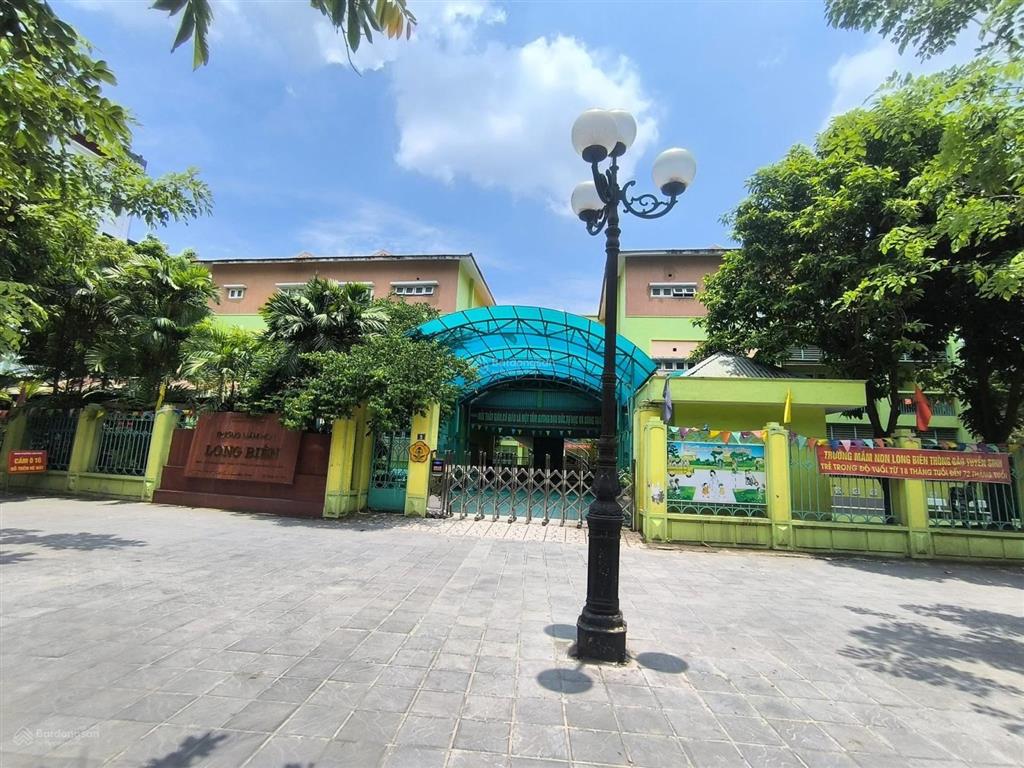 Khu tái định cư phố trạm cổ linh view trường học ngay cầu vĩnh tuy thích hợp làm văn phòng
