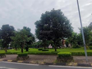 Biệt thự hoa viên khu đô thị mới đặnh xá 2 200m2 mặt tiền 9m view công viên ở kết hợp làm vp