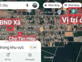 Bán đất gần sân bay long thành  chỉ 1,4tỷ/lô (111,1m2  5x22)  cách ubnd xã tân hiệp 2 phút
