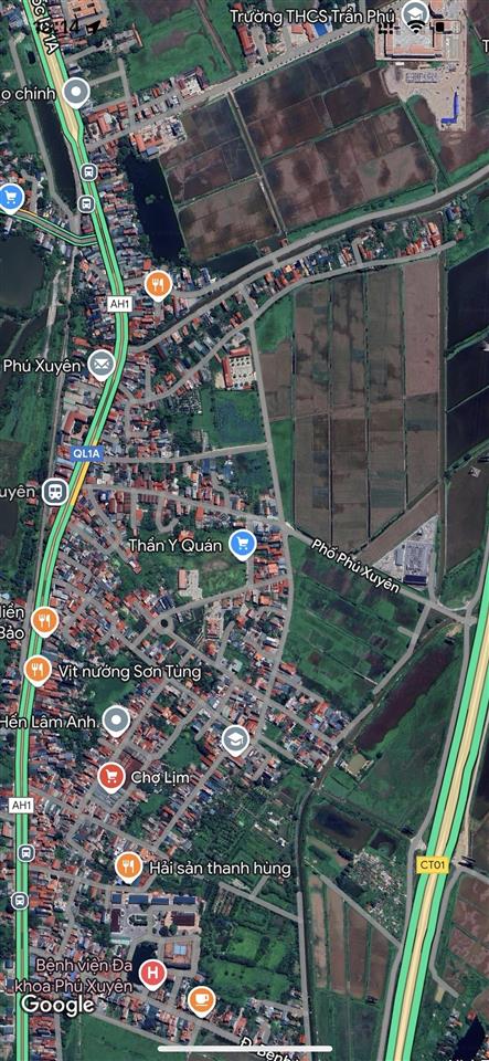 Gia đình tôi chính chủ bán lô đất thị trấn phú xuyên mặt tiền 2 ô tô tránh nhau