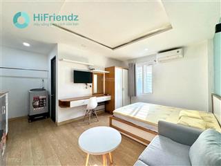 Cho thuê căn hộ  thang máy  full nội thất  gần cầu nguyễn văn cừ