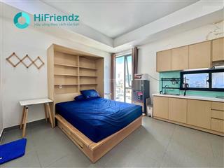 Căn hộ siêu xinh ngay cầu nguyễn văn cừ  mặt tiền  thang máy full nội thất
