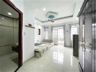 Căn hộ dịch vụ / full nội thất ban công lớn thoáng mát  gần cầu nvc  lotte q7