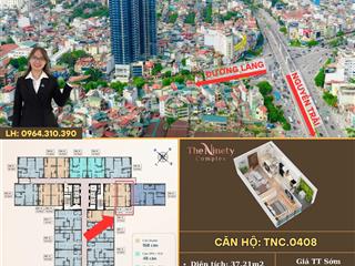 Bán nhanh căn hộ 1pn 3,6 tỷ the ninety complex  view nguyễn trãi, tàu điện trên cao đỉnh chóp